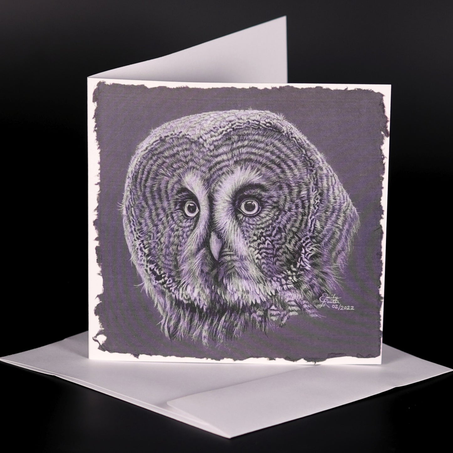 Great Grey Owl - Card